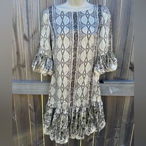 Gianni Bini silk bubble dress size 0